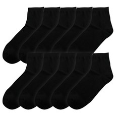 Izileg 男士素色簡約中筒襪 10雙入