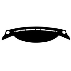 VIP 儀錶板遮陽罩, 黑色-黑色縫線, Korando Turismo, Ssangyong Motors