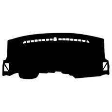 VIP 儀表板避光墊 2017 All New Morning, 2017 All New Morning-黑色/黑色縫線