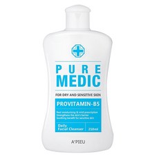 어퓨 퓨어메딕 데일리 페이셜 약산성 클렌저, 210ml, 1개