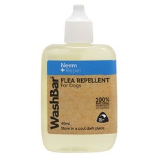 워시바 내츄럴 플리 리펠런트 애견 벼룩퇴치제, 1개, 40ml