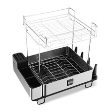 맥맨 식기건조대 2단, 혼합 색상, 1개