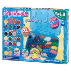 Aquabeads 星星造型藝術盒+珠子 24色 2款, 混色