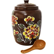 PAULUS 環保赭色米毒罐 10kg, 黑粉藍