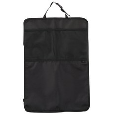 AIRBOSS 汽車座椅防踢儲物墊, 黑色