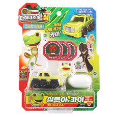 CHOIROCK 手握空空恐龍Mecard Siluoa+Kai機器人玩具, 混色