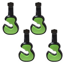 앤티스 차량용 바이올린 후크, 4개, 그린