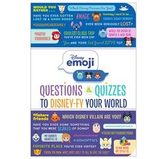 Disney Emoji: Questions and Quizzes to Disney-Fy Your World! Paperback, Disney Press