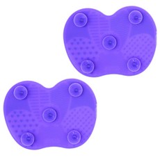 뷰티팝 흡착식 브러쉬 청소 패드, F, 2개