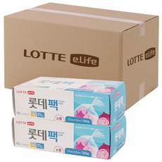 롯데이라이프 위생 팩 소형, 100개입, 50개