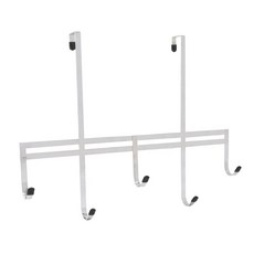 KOXINA 免鑽孔全不鏽鋼門後掛架, 混合顏色, 1個