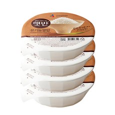 햇반 유기농 쌀밥, 210g, 4개