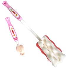 피셔프라이스 젖병솔 버블 + 젖꼭지 솔, 1개, 핑크