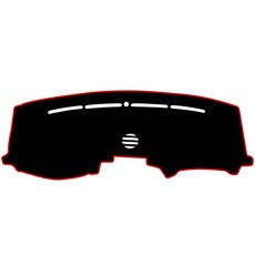 VIP 儀表板避光墊 - Grand Carnival, Grand Carnival - 一般, 黑色 - 紅色車縫線, Kai Motors