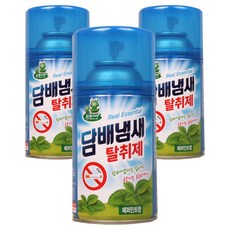 청개구리티에프씨 담배냄새 탈취제 페퍼민트향 본품, 3개
