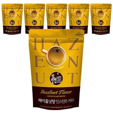 JARDIN CAFE MORI 榛果風味即溶咖啡補充包, 150g, 1包, 6包