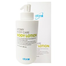 atomy 艾多美 清爽柔滑身體乳液, 300ml, 1個