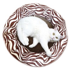 HEALING TIME BTOB 悠哉悠哉 手工平面型貓抓板, 棕色, 1個