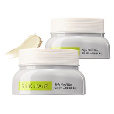 더샘 실크 헤어 스타일 하드 헤어왁스, 80ml, 2개