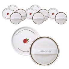 더샘 어반 딜라이트 바디 파우더 로즈, 50g, 6개