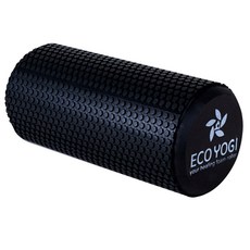 ECO YOGI 按摩泡棉滾筒, 黑色