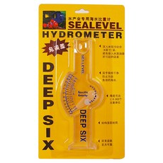 DEEP SIX 비중계 해수어 염도측정기, 1개