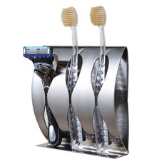 블럭마트 스테인레스 칫솔걸이, 1개