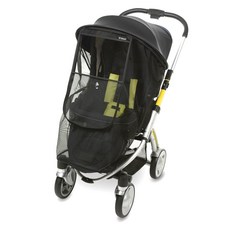 Manito 魔術遮陽推車罩, 推車罩(Black)+網罩(Black)