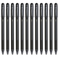 제트스트림 캡식펜 0.7mm SX-101-07, 블랙, 12개입
