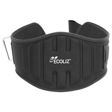 ECOLIZ Neoprene寬版舉重腰帶, 混合顏色