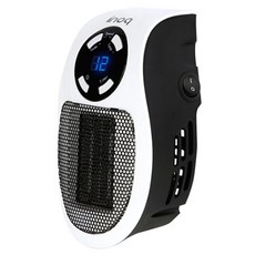 inoq 插電式超級PTC迷你發燒IA-WH500W, IA-WH500W, 黑和白