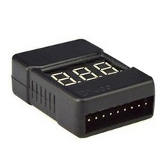 헬셀 HOT RC BX100 Lipo Low voltage alarm 배터리 체크, 혼합 색상, 1개