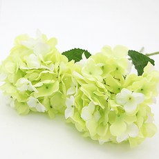 행복한마을 조화 부쉬 큰꽃수국, 그린