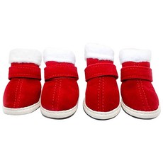 블럭마트 애견부츠, 레드, 1개