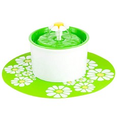 Block Mart貓咪狗狗兼用自動噴泉水桶, 1個, 綠色