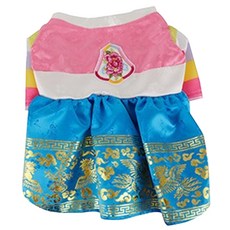 you're a peach 狗狗女款韓服, 粉色+天藍色