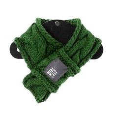 블럭마트 반려동물 감기조심 목도리 M, 그린, 1개