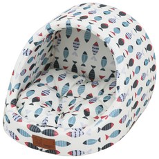 레드퍼피 더피쉬 동글이 반려동물 쿠션하우스, 올피쉬, 1개