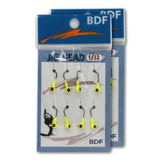 BLUE DRAGON FISHING TACKLE 塗層汲鉤頭, 2個