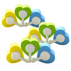 aguard 愛心造型防夾門擋組, 混色, 9入