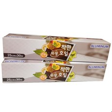 Chakhansikjaeryo 鋁箔紙 25cm*30m, 2盒