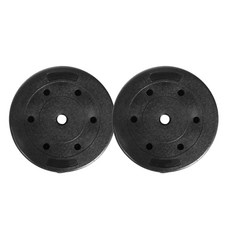 이고진 PE 블랙원판 바벨, 2.5kg, 2개