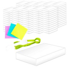 BASF 巴斯夫 神奇科技海綿 中型 120入 + 夾子 + 德國抹布 顏色隨機, 120個