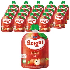 요미요미 처음과즙 주스 70ml, 사과, 20팩