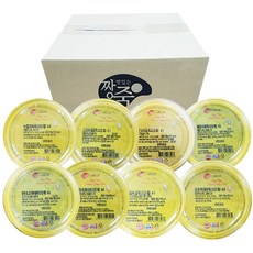 Jjangjuk 常溫副食品粥 第2階段 B款 8入, 青菜雞粥 + 三文魚西蘭花粥 + 海鮮菜粥 + 韓式牛肉菜粥 + 什錦蘑菇粥 + Nurungjima 粥 + 甜南瓜棗粥 + Gusumi 雞肉粥, 1組