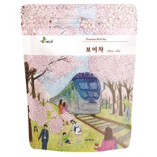 areumdre 普洱3角茶包, 1.1g, 100包, 1袋