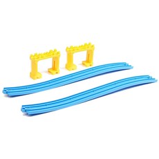 Thomas&Friends 湯瑪士小火車 TOMY COMPANY LIMITED 新款高架鐵路和碼頭火車玩具單個零件 R-06, 混色