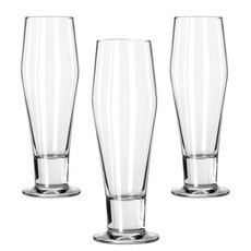 글라스몰 Geullaseumol Libbey Footed Ale 啤酒杯 414ml 3P, 3個
