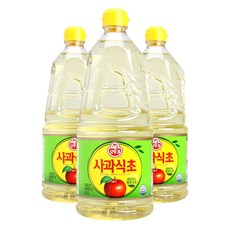 오뚜기 사과식초, 1.5L, 3개