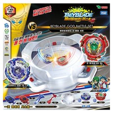 베이블레이드 버스트 갓 BA-01 배틀 세트 배틀팽이, 혼합 색상